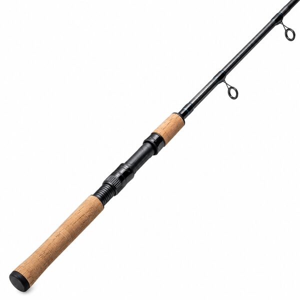 Fishing rod with cork grip